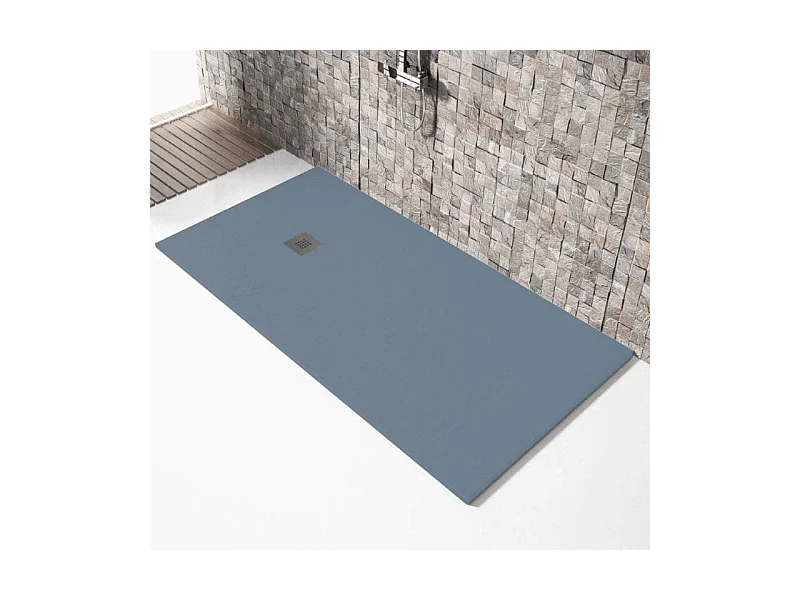 Plato de ducha resina MADISON ANTRACITA  80x90cm