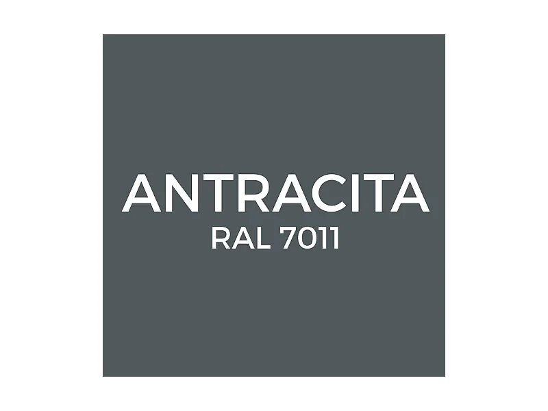 Mineralguss-Duschwanne extra flach CLEVER Schieferoptik ANTHRAZIT 70x210 cm