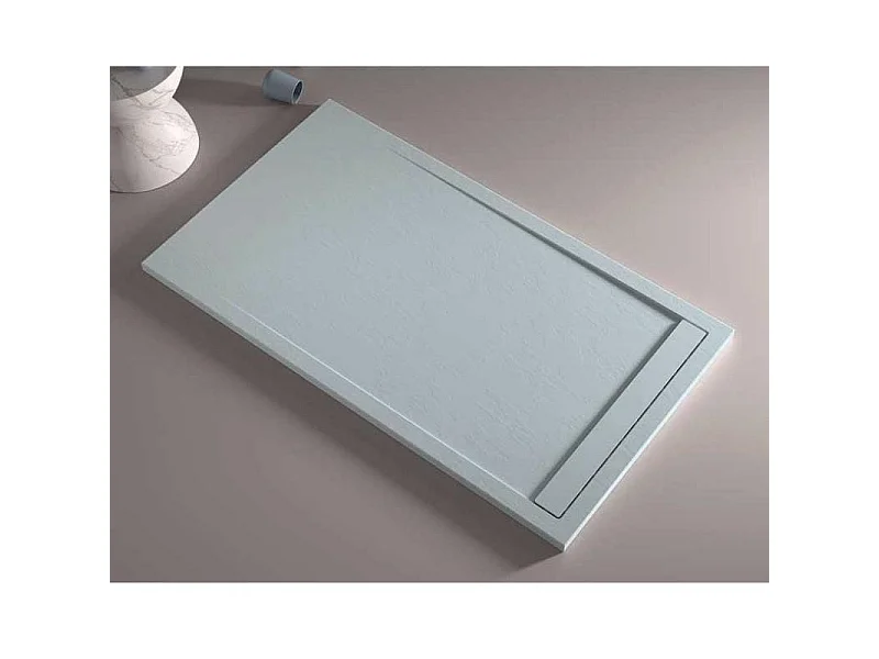 Plato de ducha pizarra CLEVER ceniza  90x210 cm rejilla color