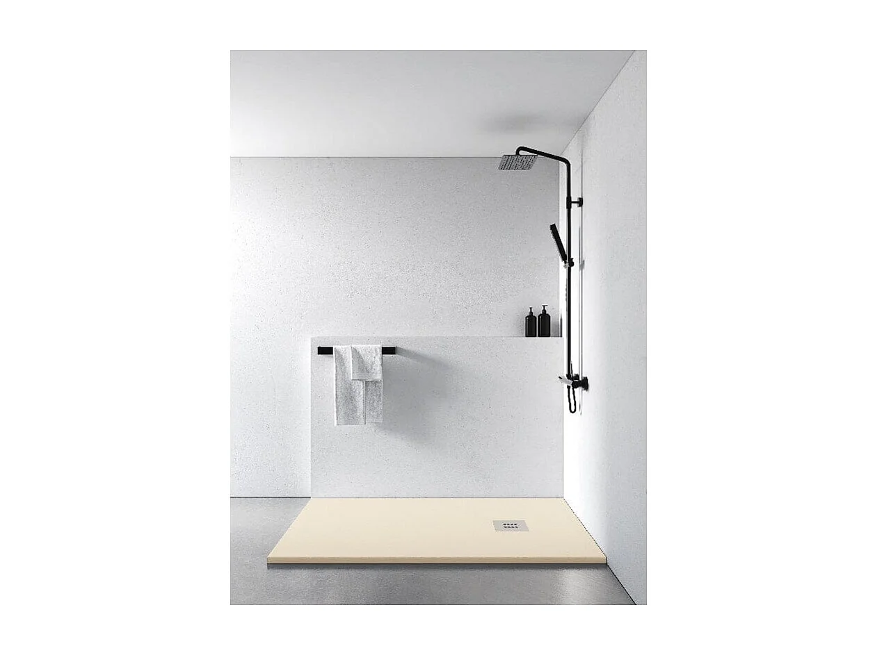 Plato de ducha resina MADISON CREMA  100x200cm