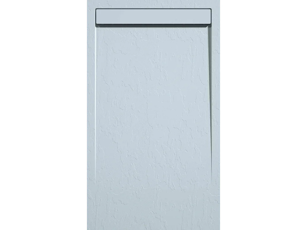 Plato de ducha pizarra CLEVER CENIZA  80x210 cm