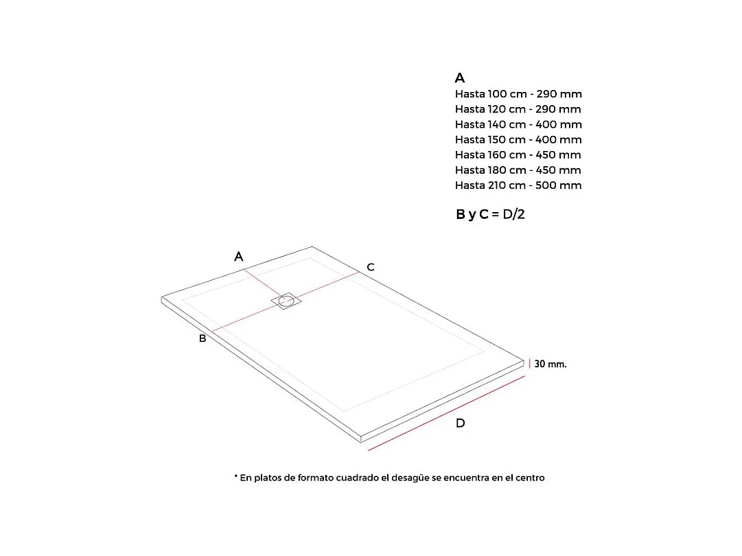 Mineralguss-Duschwanne extra flach ONDA Schieferoptik SCHWARZ 90x120 cm