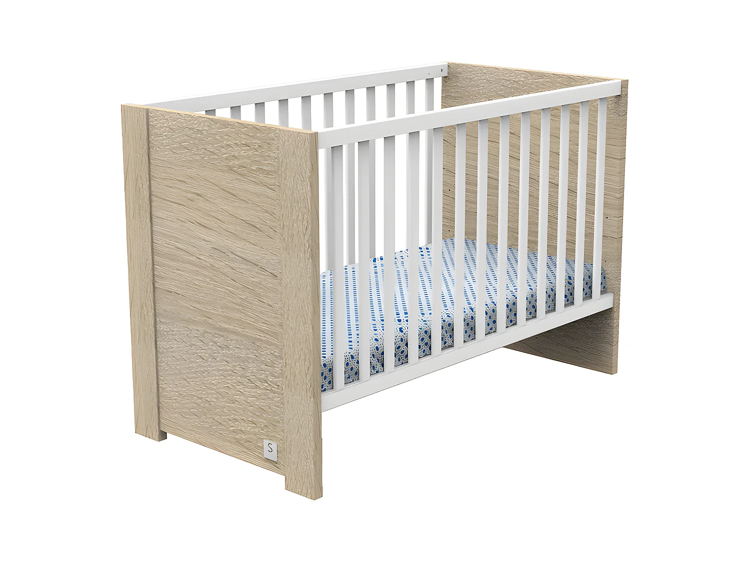 Lit bébé Antonin Bois