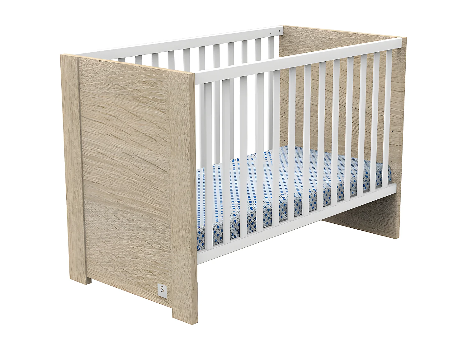 Lit bébé Antonin Bois