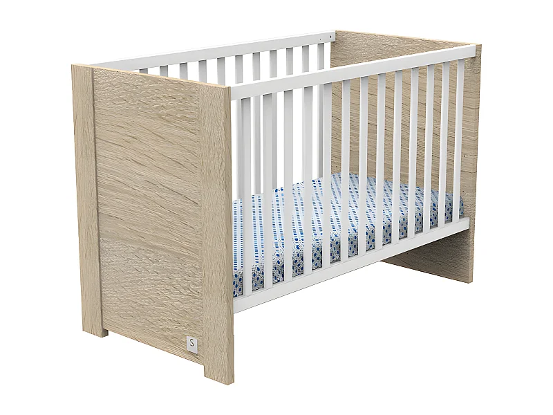 Lit bébé Antonin Bois