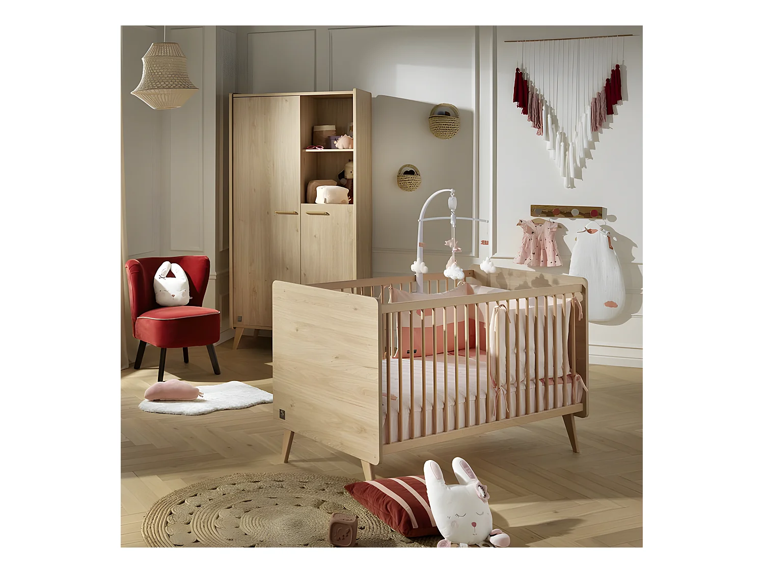 Lit bébé 120x60 Arty ARTY - Sauthon