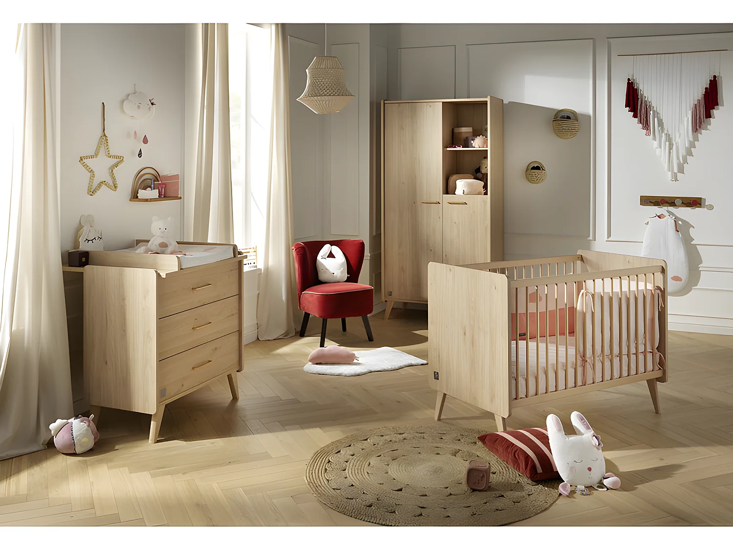 Lit bébé 120x60 Arty ARTY - Sauthon