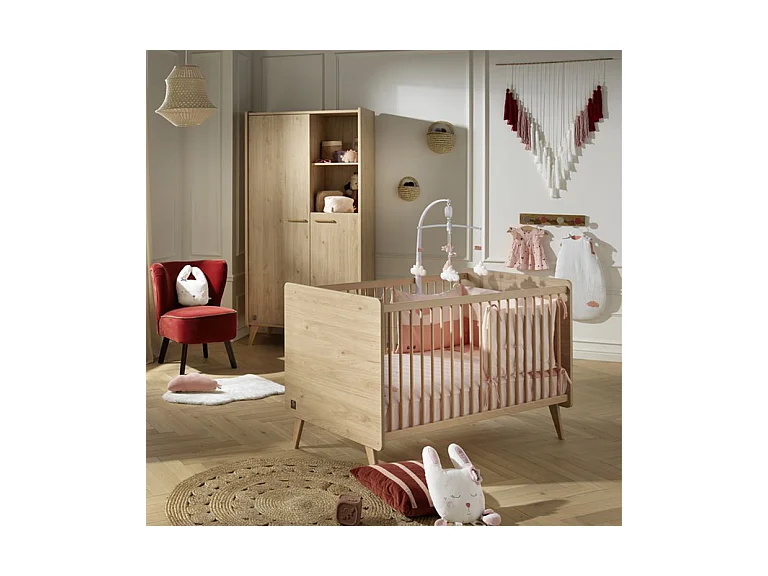 Lit bébé évolutif Arty Bois