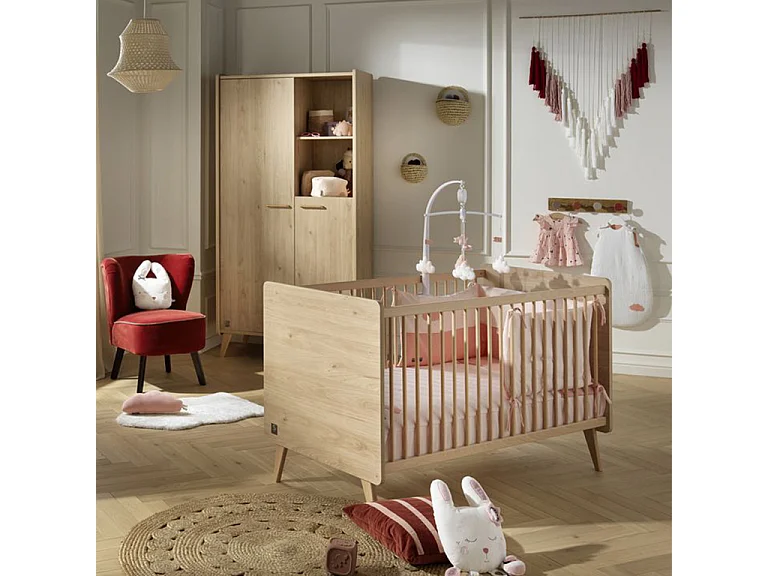 Lit bébé évolutif Arty Bois