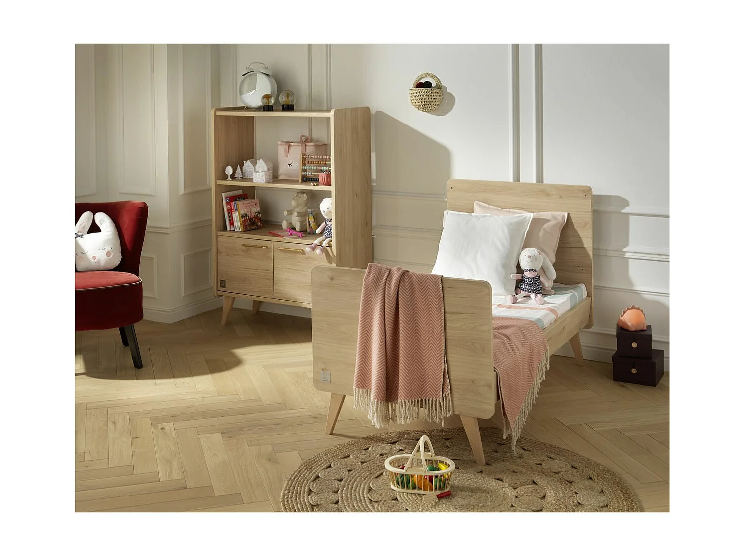 Lit bébé évolutif Arty Bois