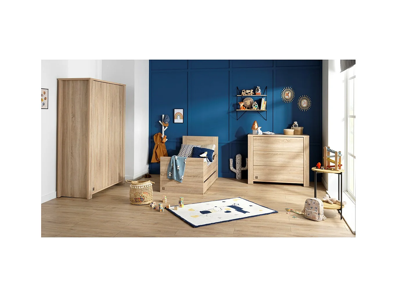 Lit bébé évolutif Antonin Bois