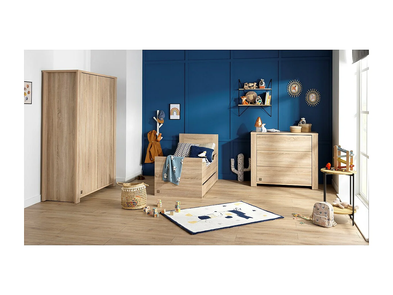 Lit bébé évolutif Antonin Bois