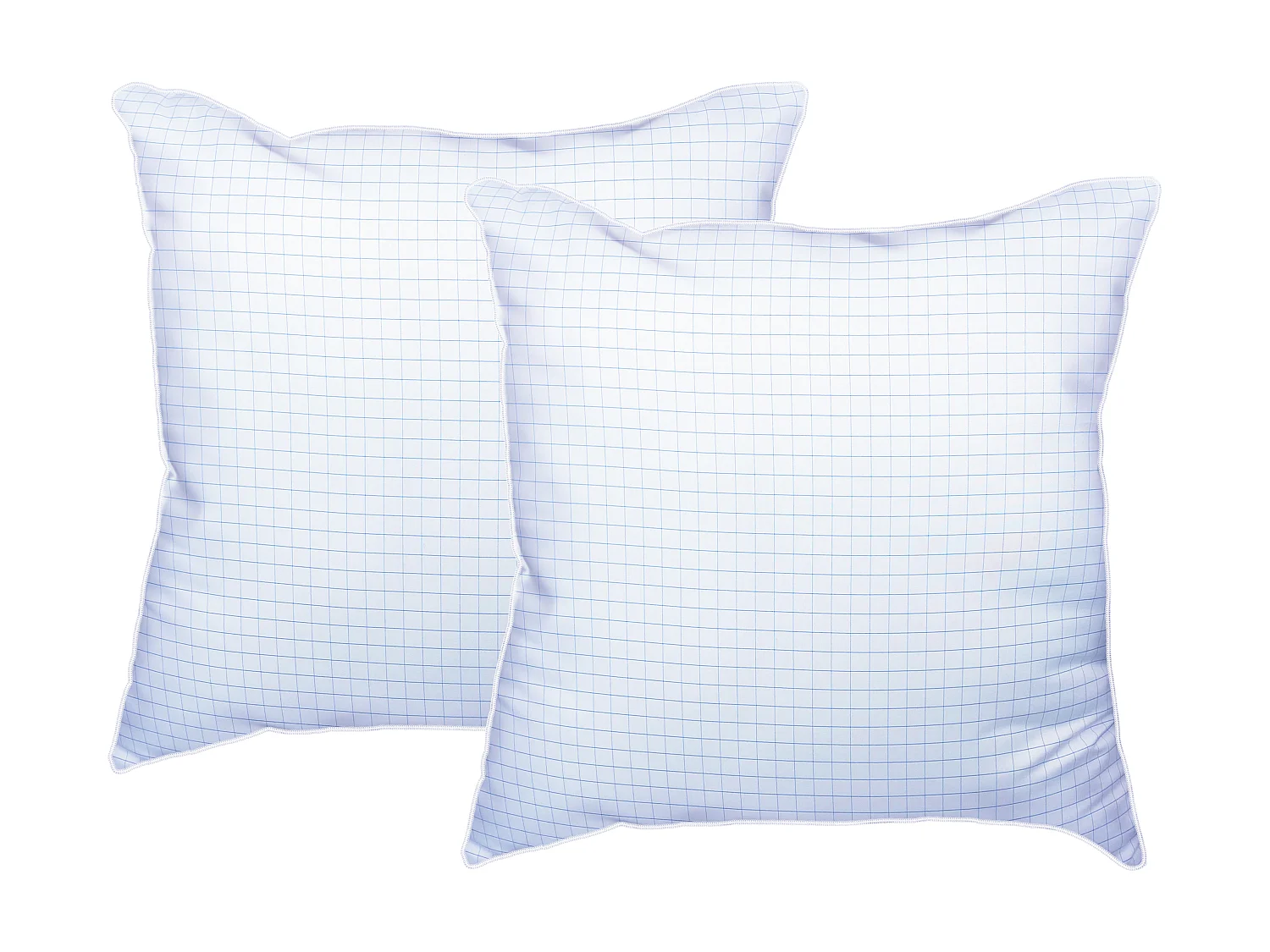 Zestaw 2 małych poduszek DODO – Pełna ochrona przez roztoczami – wym.: 60 × 60 cm – ANGE GARDIEN