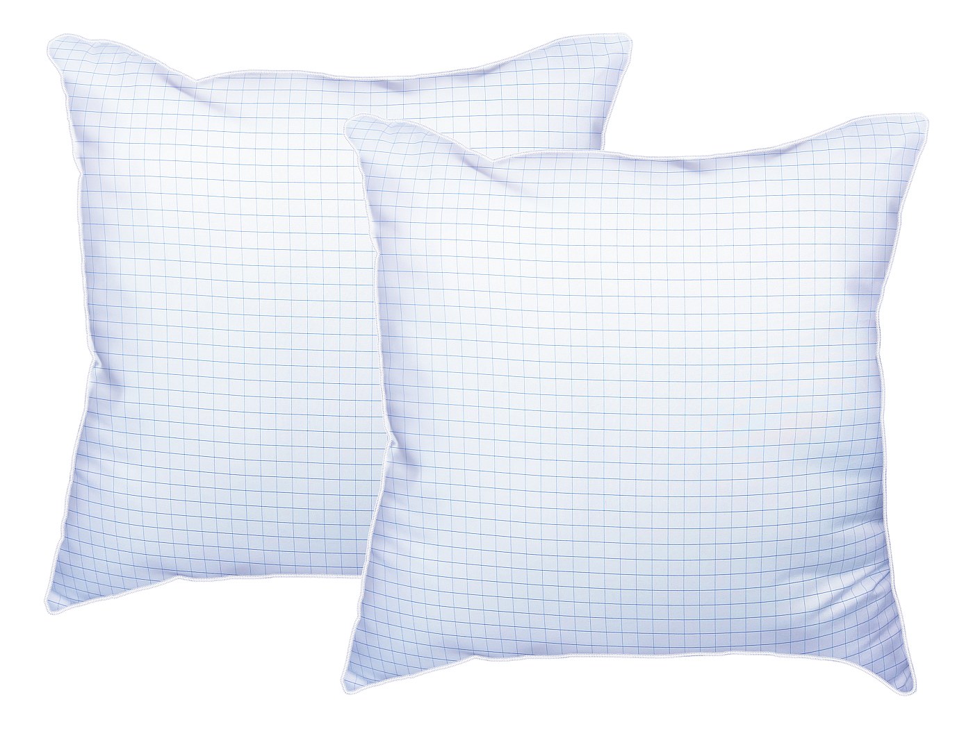 BedStory Hoofdkussen, 40 x 80 cm, set van 2 kussens, 40 x 80 cm, met ritssluiting, 2 x 950 g, microvezel, hoofdkussen, in hoogte verstelbaar