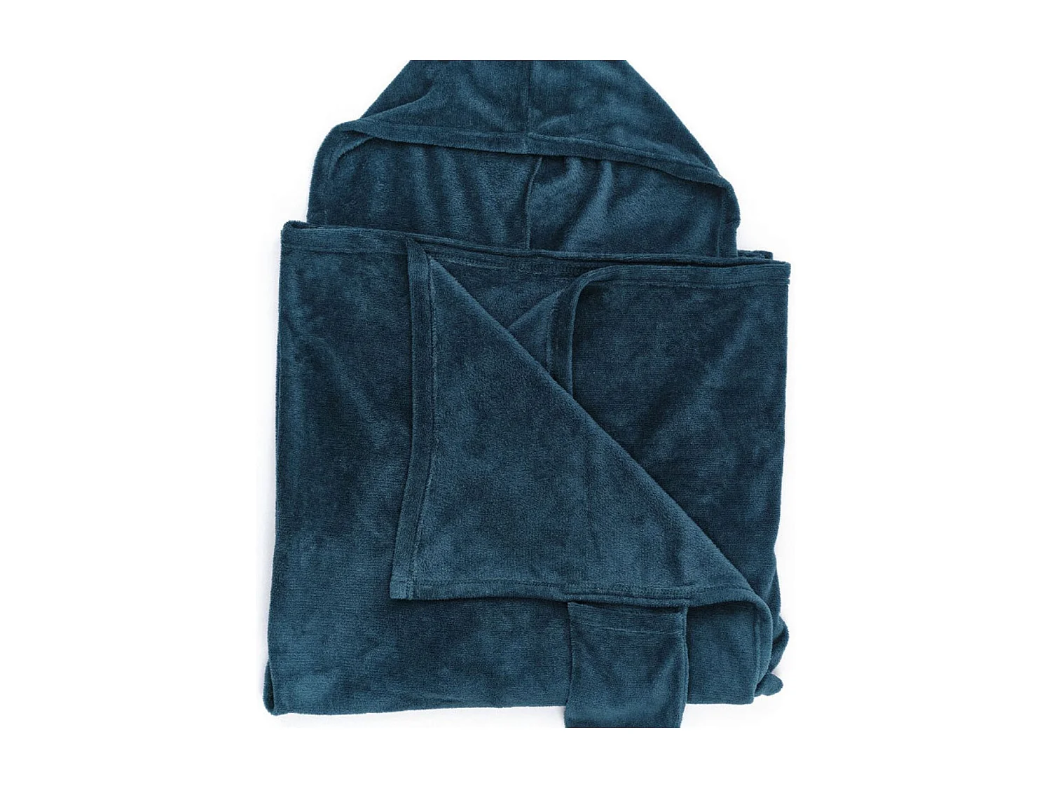 Plaid à capuche tout doux 115 x 165 cm