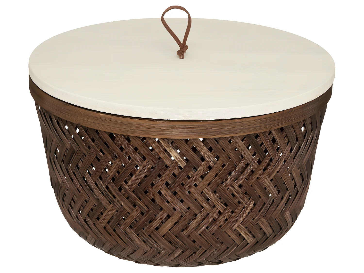 Lot de 2 Boîtes en Bambou et bois de Paulownia