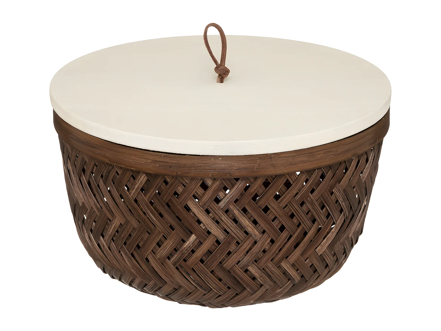 Lot de 2 Boîtes en Bambou et bois de Paulownia