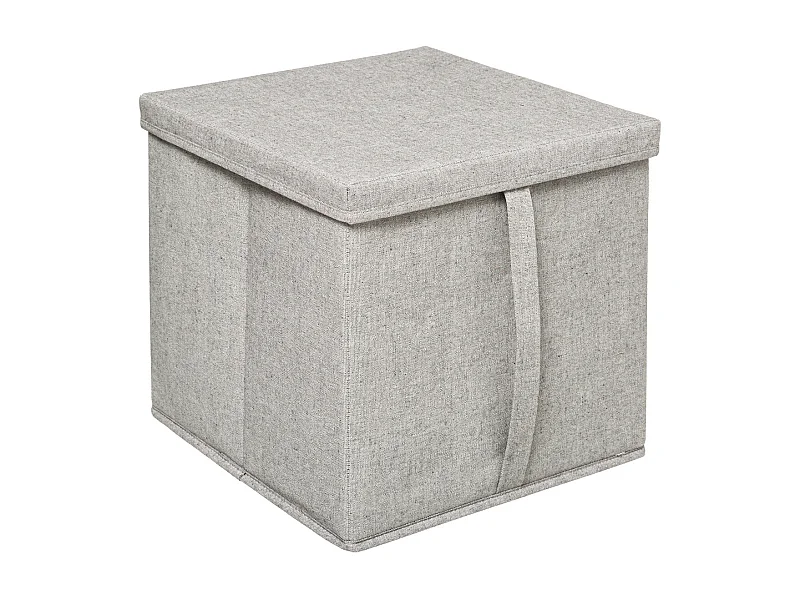 Boîte de Rangement avec couvercle en polycoton 31 x 31 x 31 cm