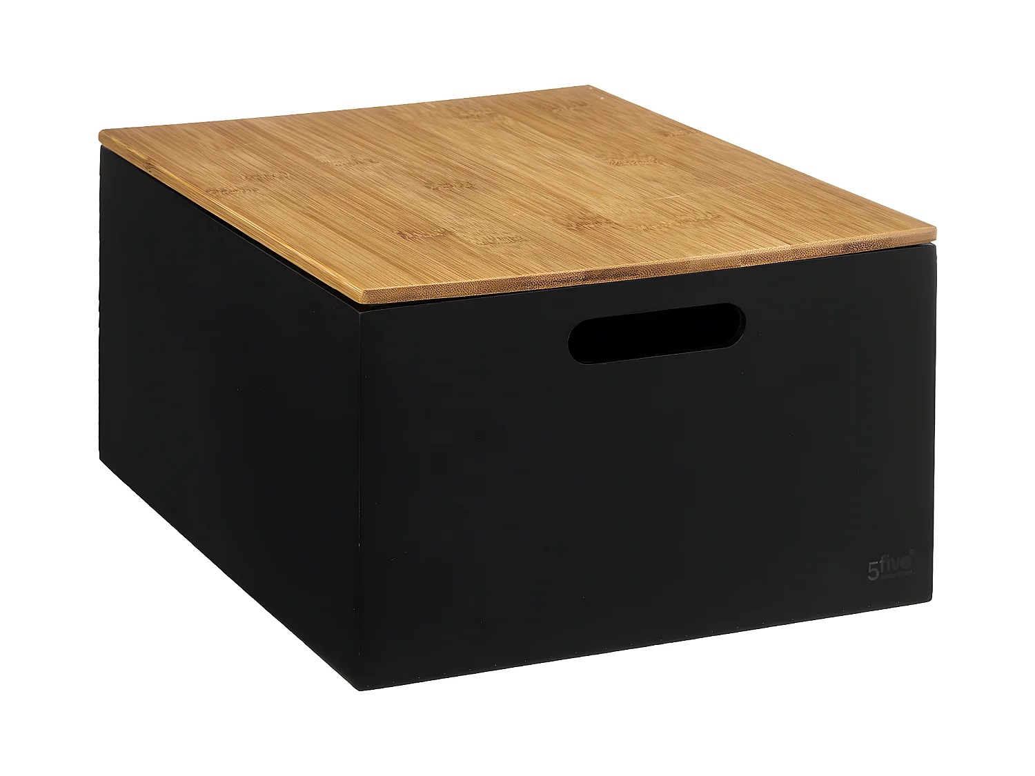 Lot de 3 Boites de rangement en Bois avec couvercle Bambou