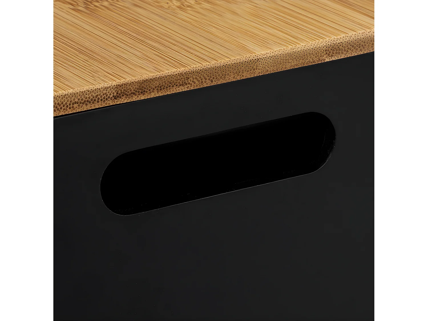 Lot de 3 Boites de rangement en Bois avec couvercle Bambou