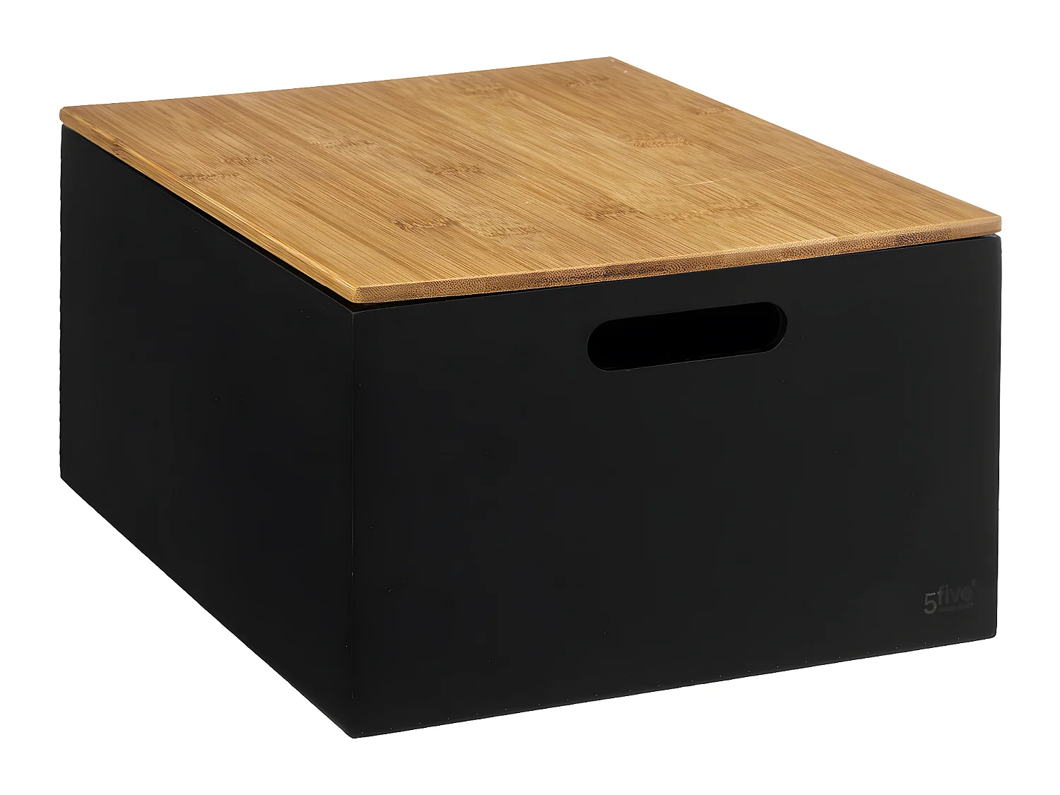 Lot de 3 Boites de rangement en Bois avec couvercle Bambou