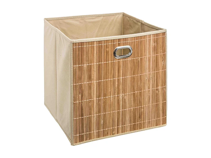 Boîte de rangement Bambou Naturel 31 x 31 cm