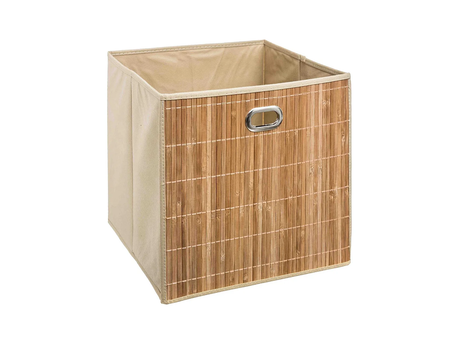 Boîte de rangement Bambou Naturel 31 x 31 cm
