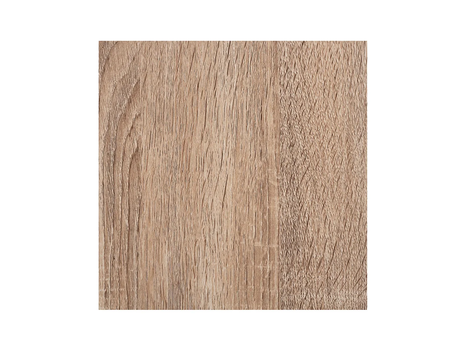 Meuble Étagère rectangulaire effet chêne naturel H 17 cm - à poser ou mural