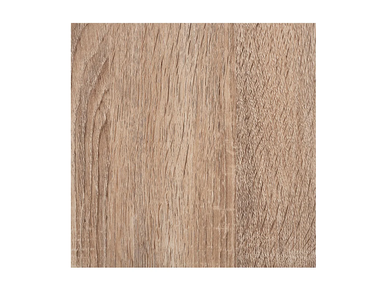 Meuble Étagère rectangulaire effet chêne naturel H 17 cm - à poser ou mural