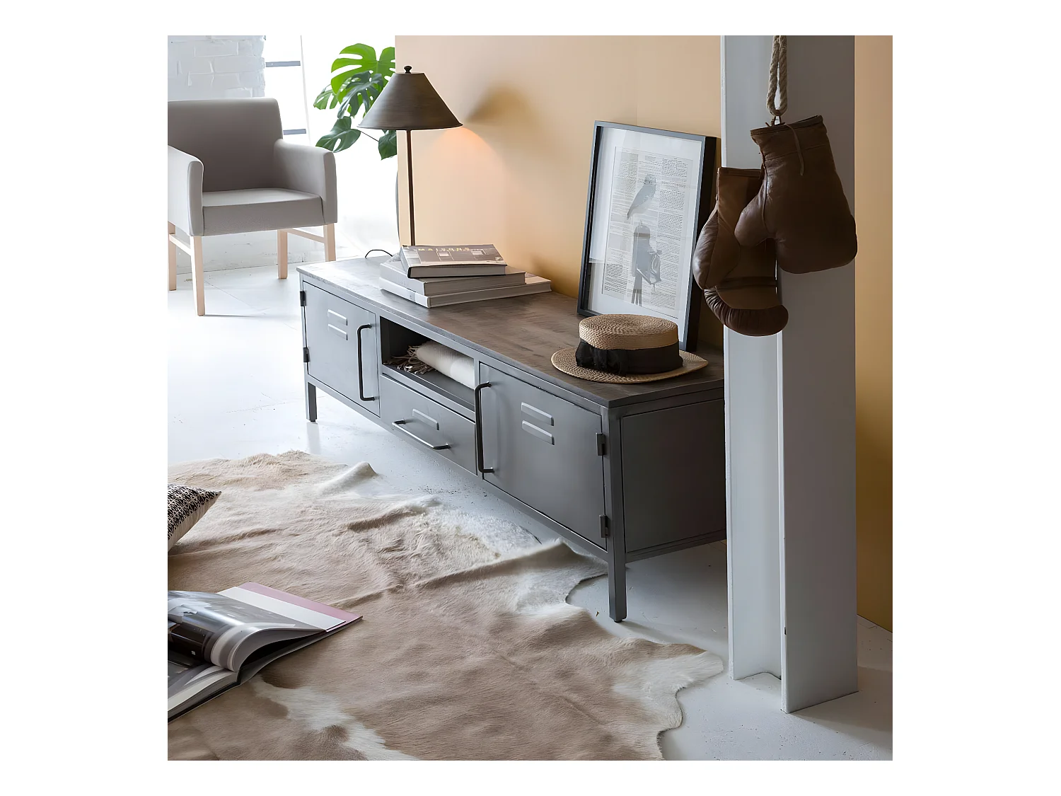 Paire de gants de boxe déco