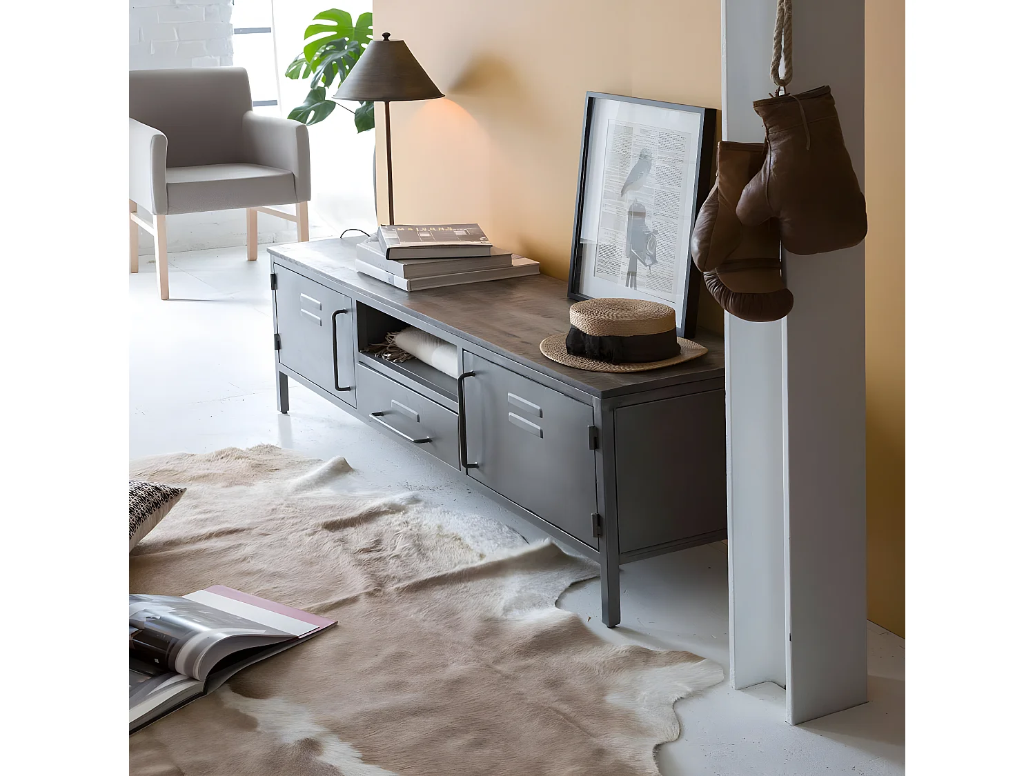 Paire de gants de boxe déco