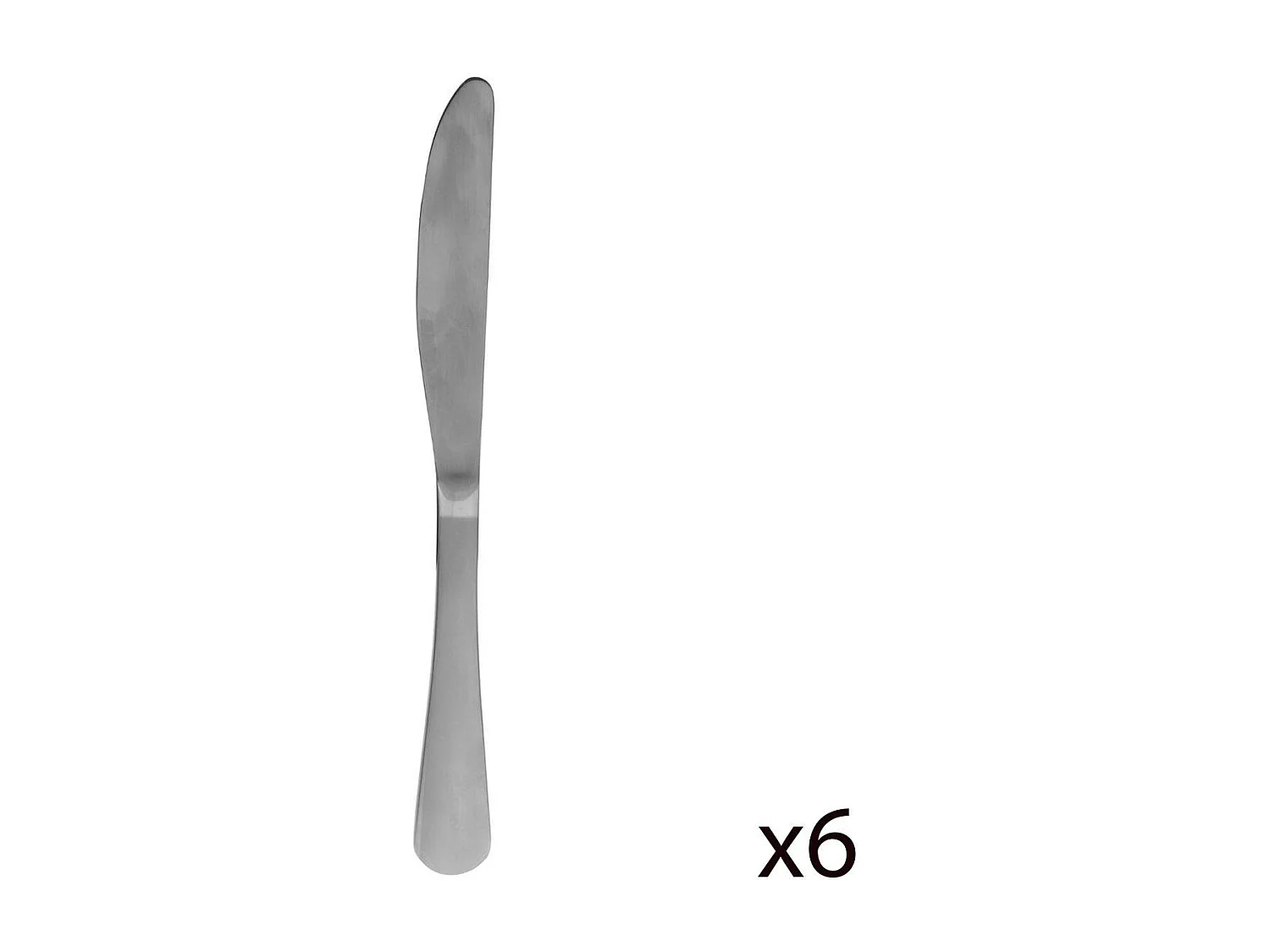 Ménagère 24 Pièces Inox "Satin" 27cm Argent