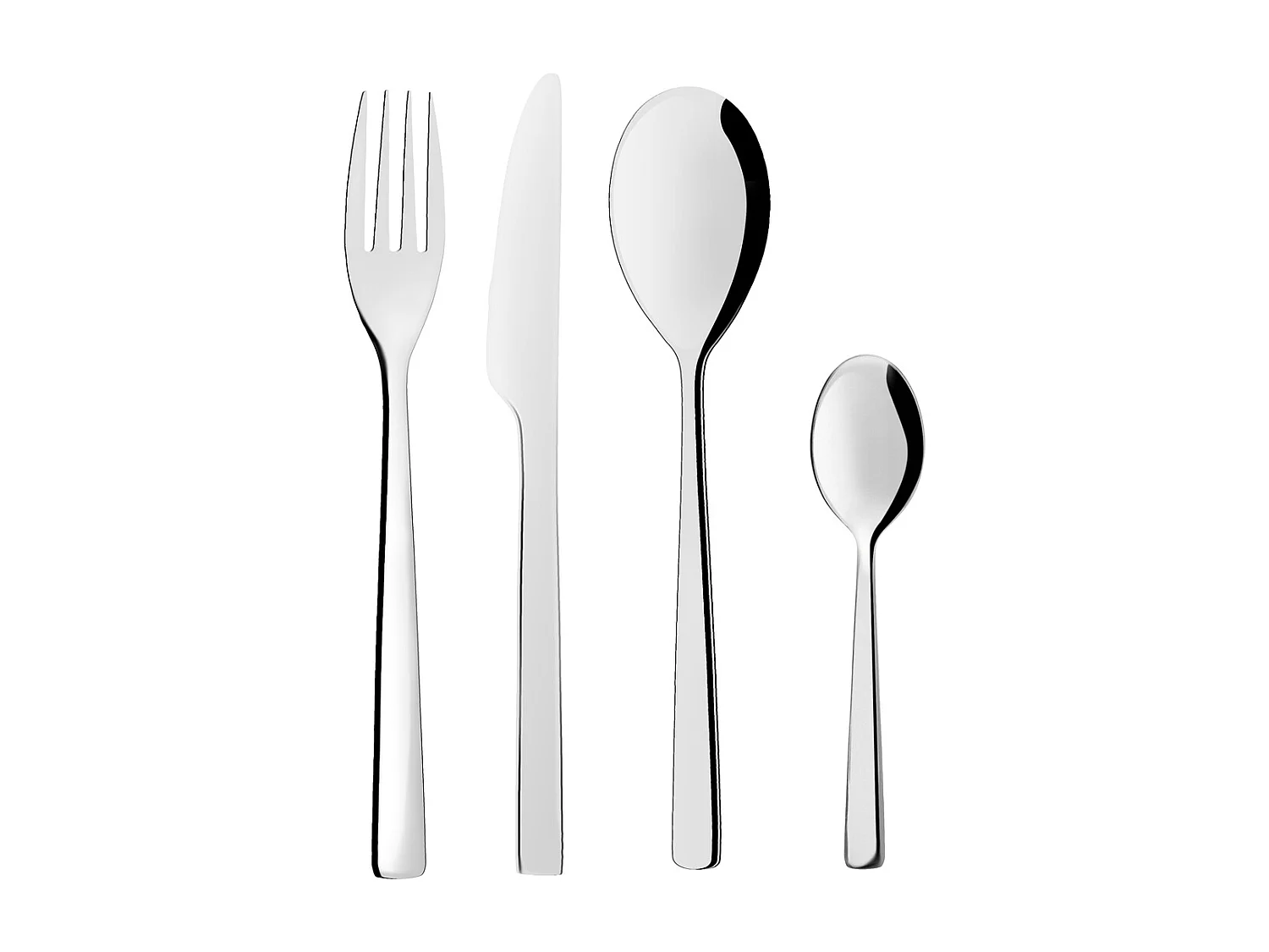 Ménagère 24 Pièces "Deka" 20cm Inox