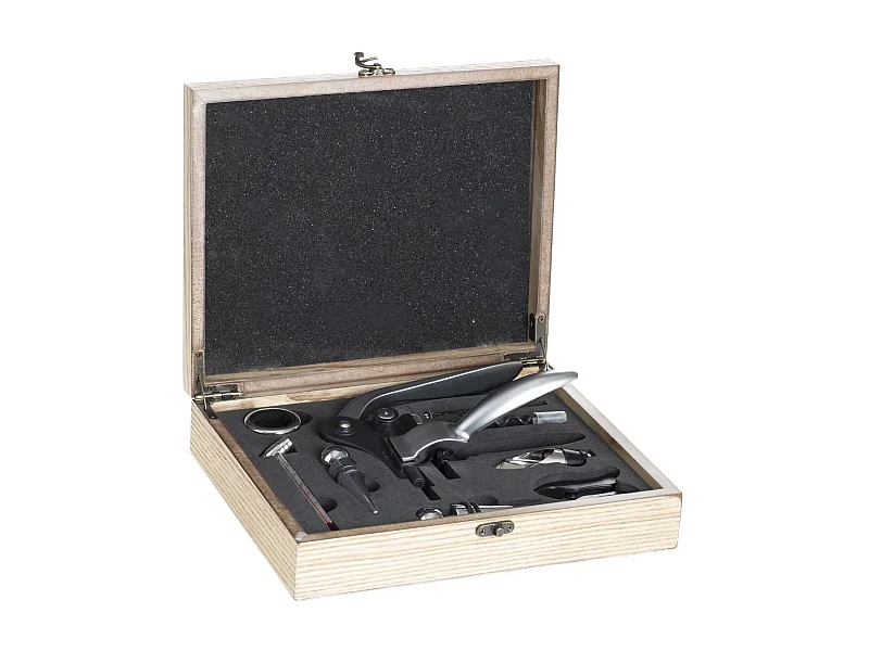 Coffret 9 Pièces Sommelier "Marc" 27cm Naturel