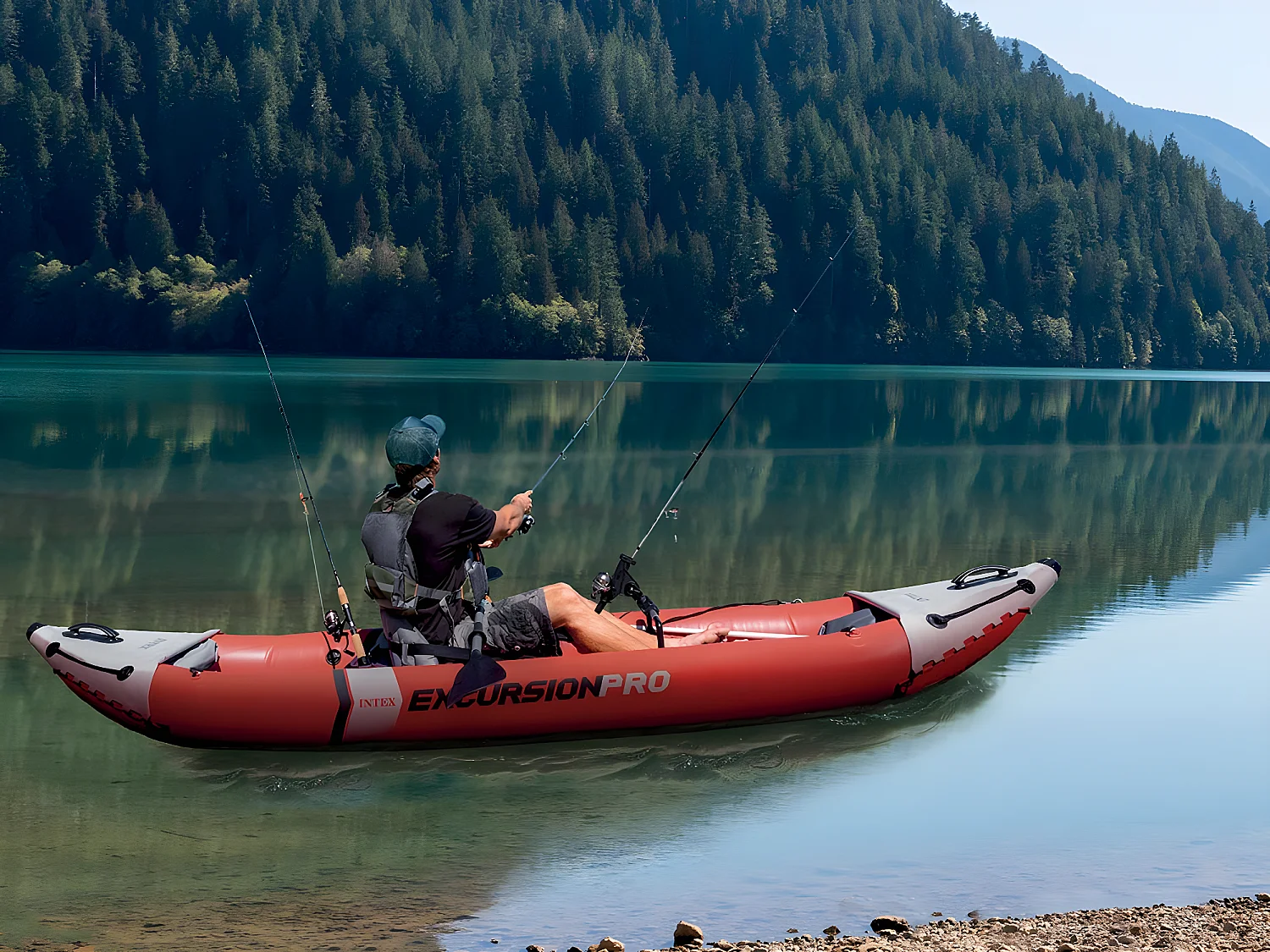 Aufblasbares Kajak Excursion Pro 384 x 94 x 46 cm 68309NP