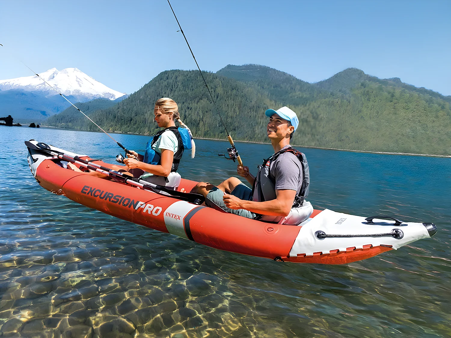 Aufblasbares Kajak Excursion Pro 384 x 94 x 46 cm 68309NP