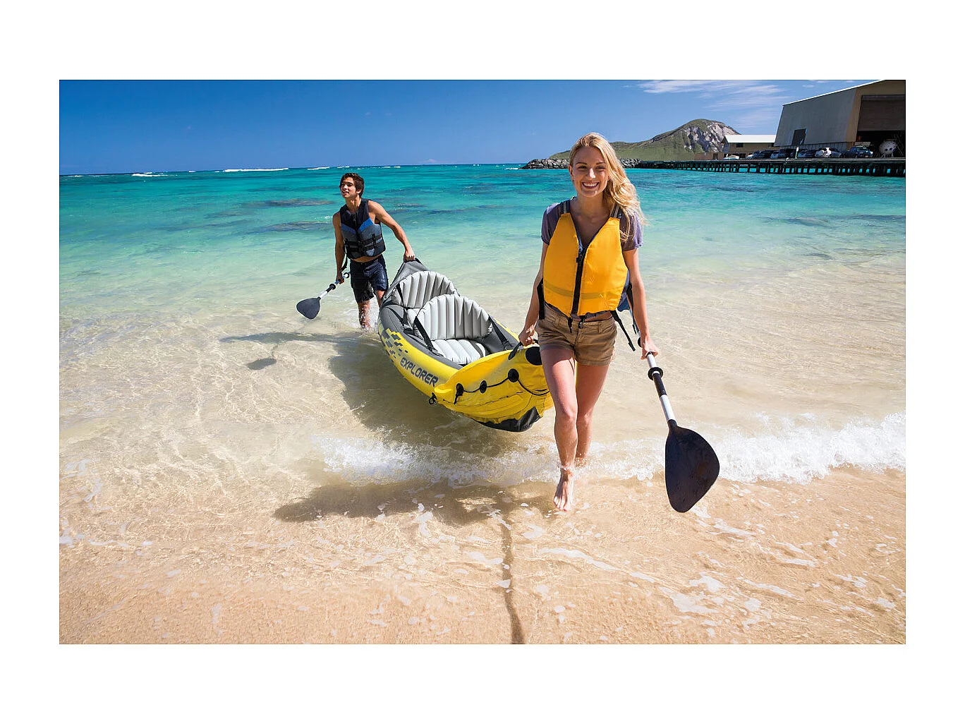 Kayak canoa hinchable Intex 68307 Explorer K2