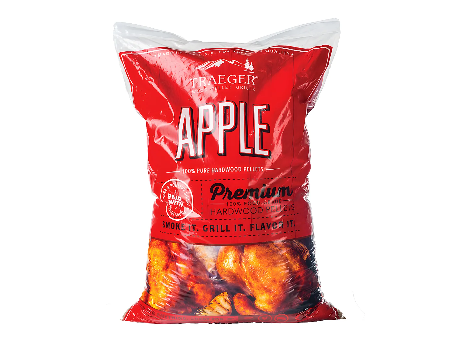 Sac à pellets APPLE (Pommier) pour barbecue - Traeger