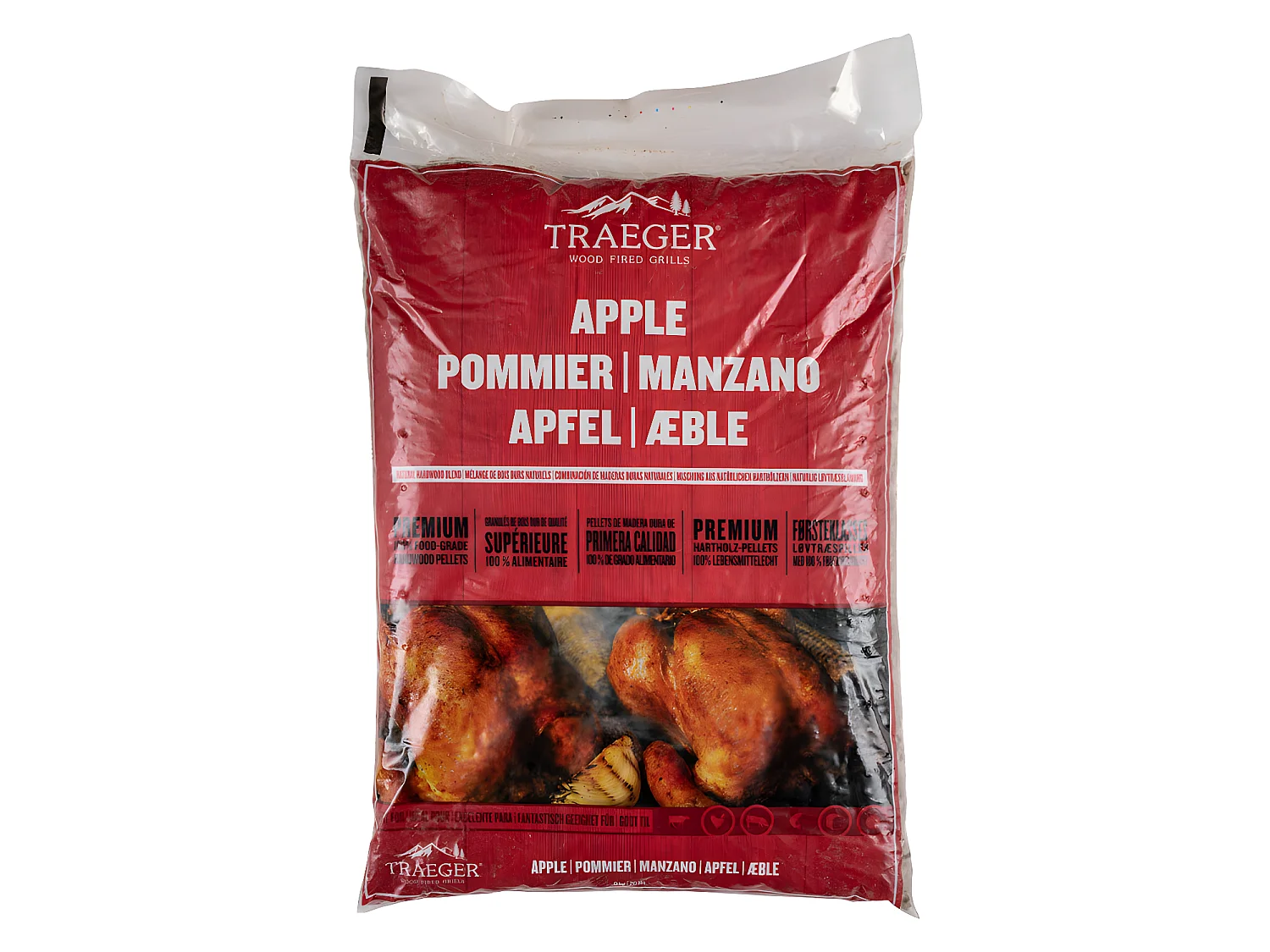 Sac à pellets APPLE (Pommier) pour barbecue - Traeger