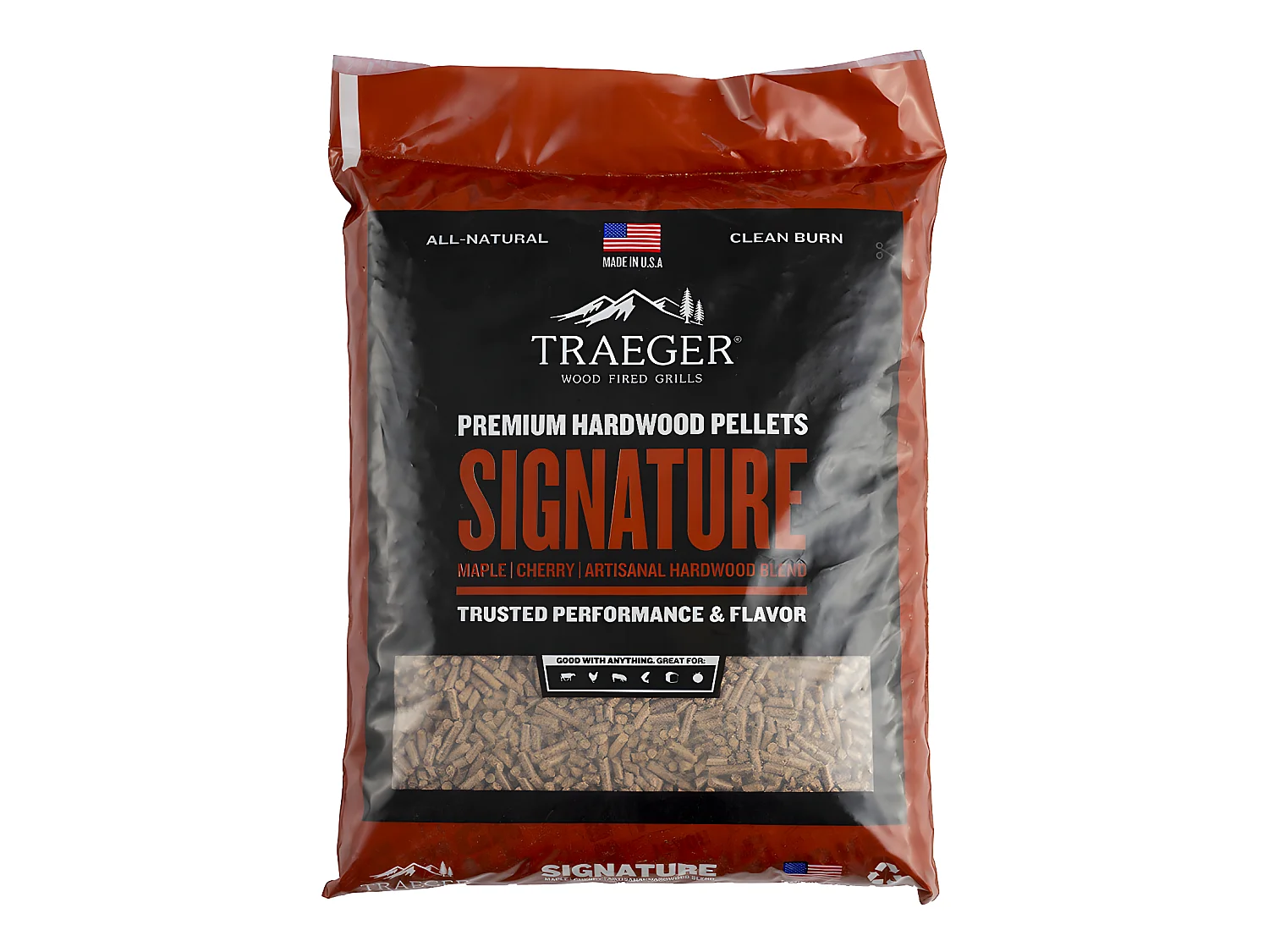 Sac à pellets Signature 9 kg - TRAEGER