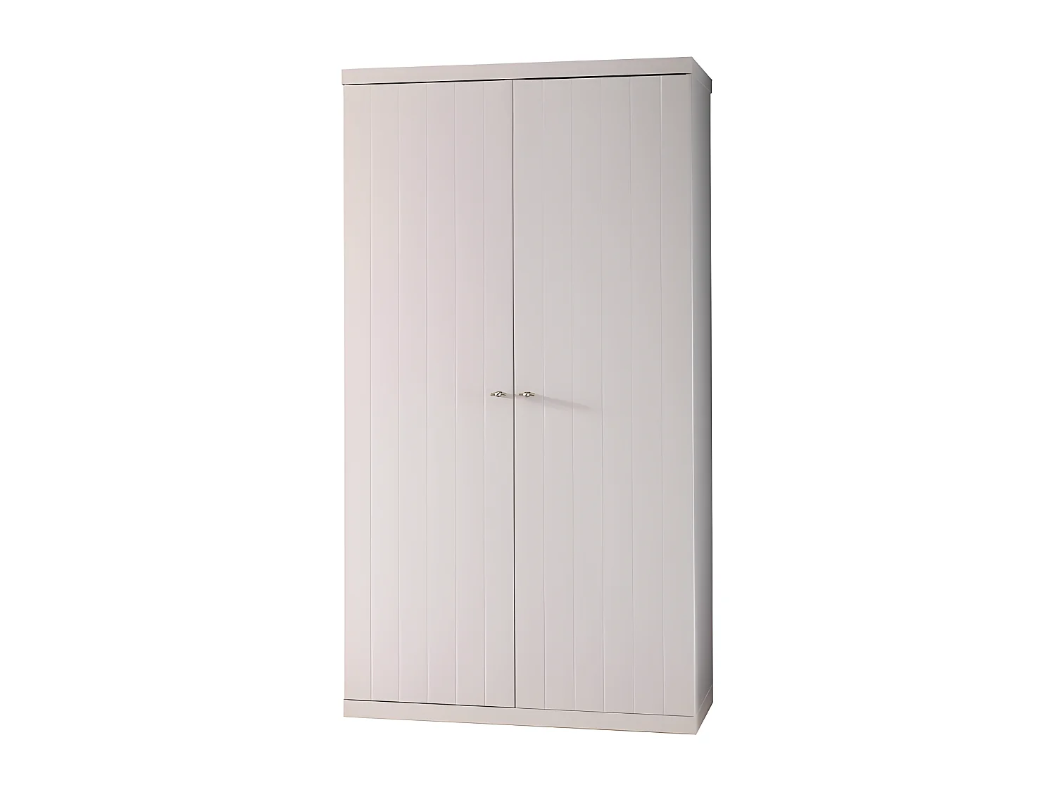Armoire 2 Portes "Robin" 204cm Blanc