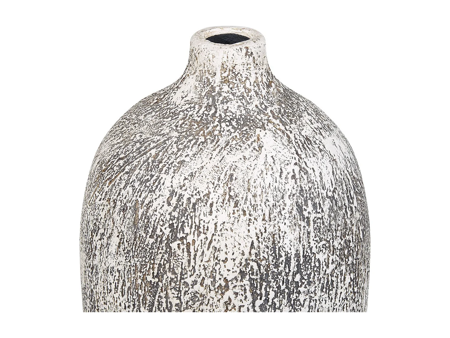 Jarrón para flores VIGO Cerámica 36 cm Gris