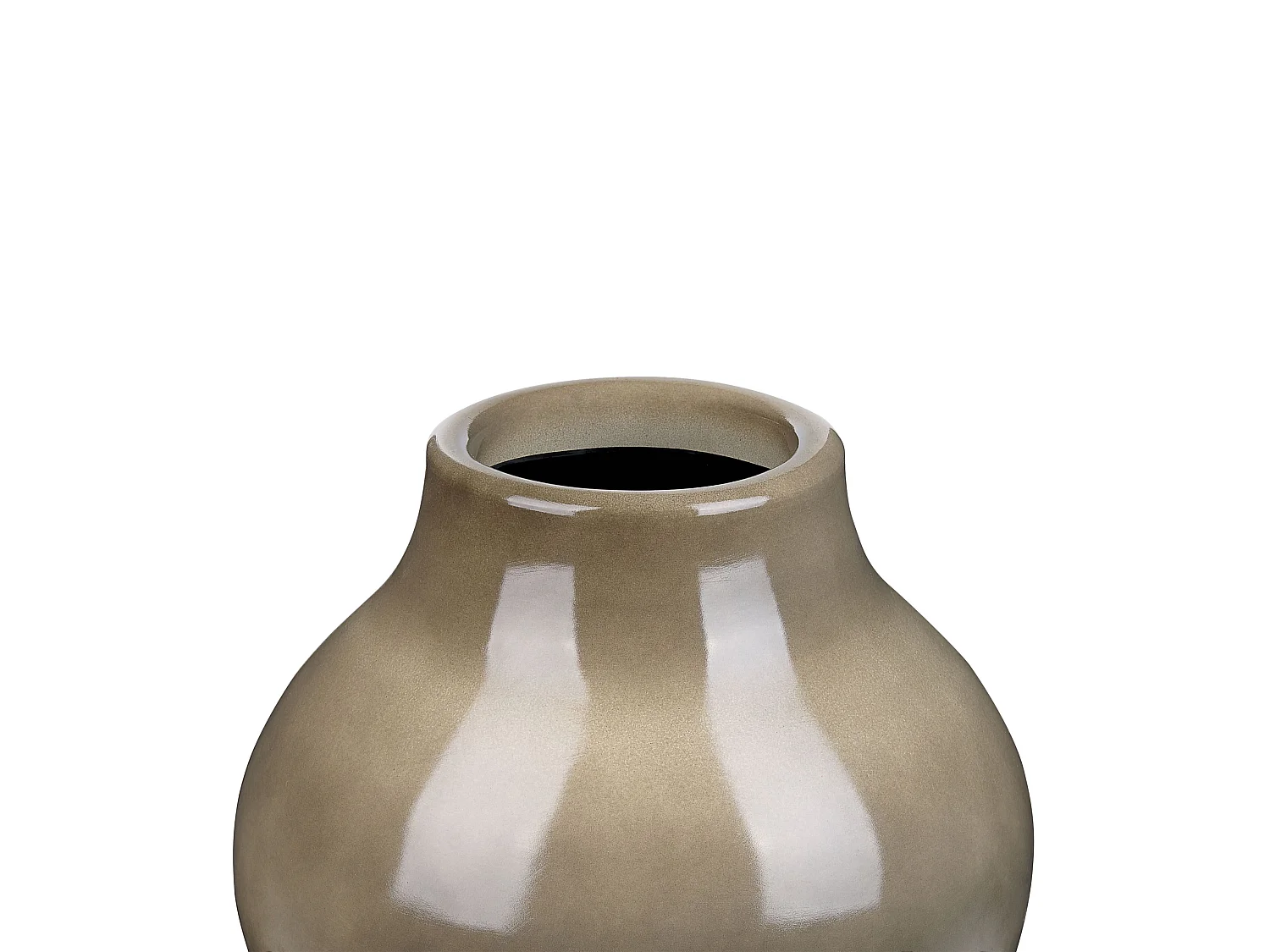 Vase à fleurs MAGAN Céramique 31 cm Taupe