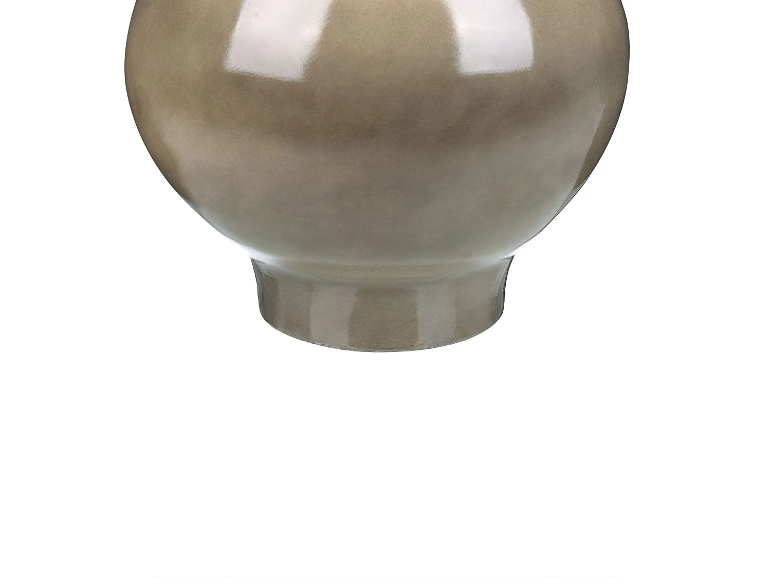 Vase à fleurs MAGAN Céramique 31 cm Taupe