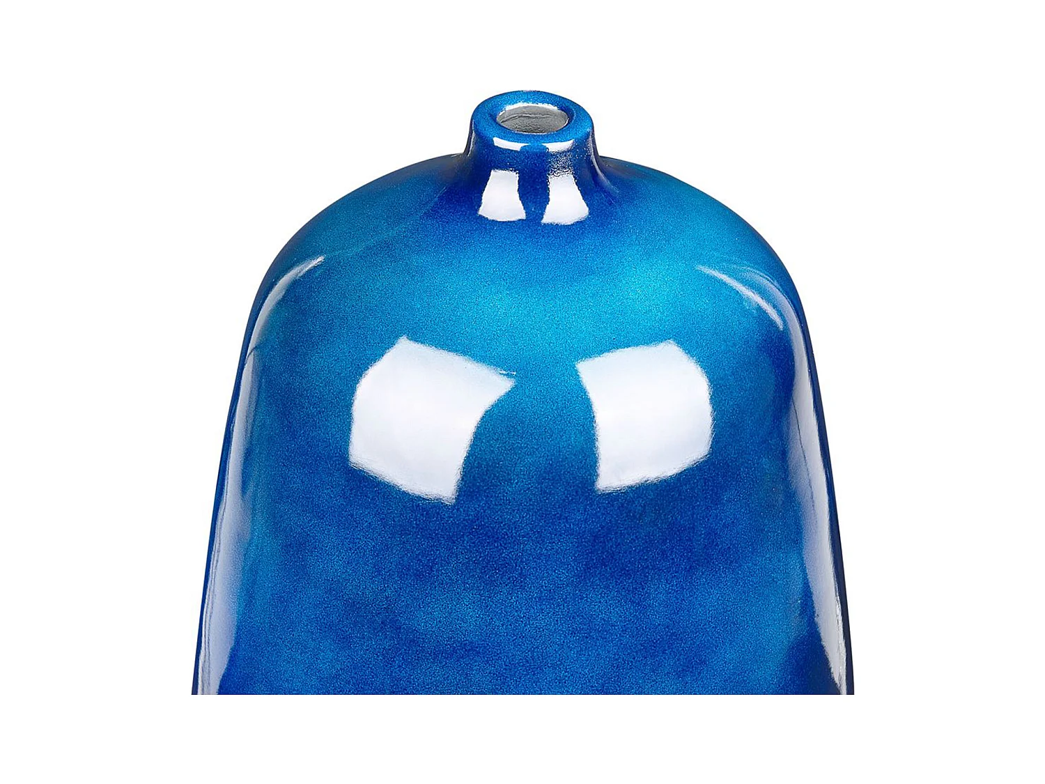 Jarro de flores VITORIA Cerâmica 45 cm Azul escuro