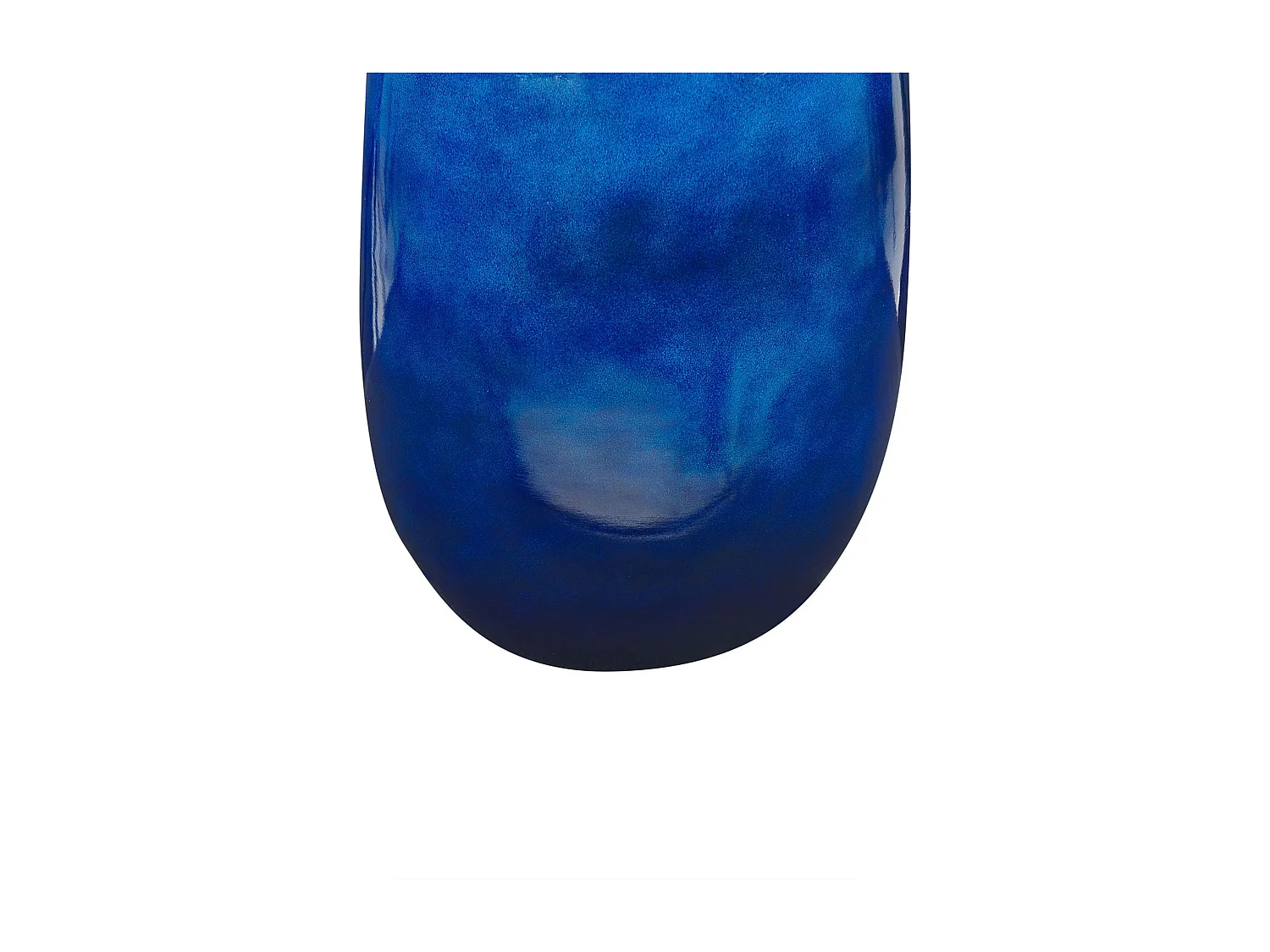 Bloemenvaas VITORIA Keramiek 45 cm Donkerblauw