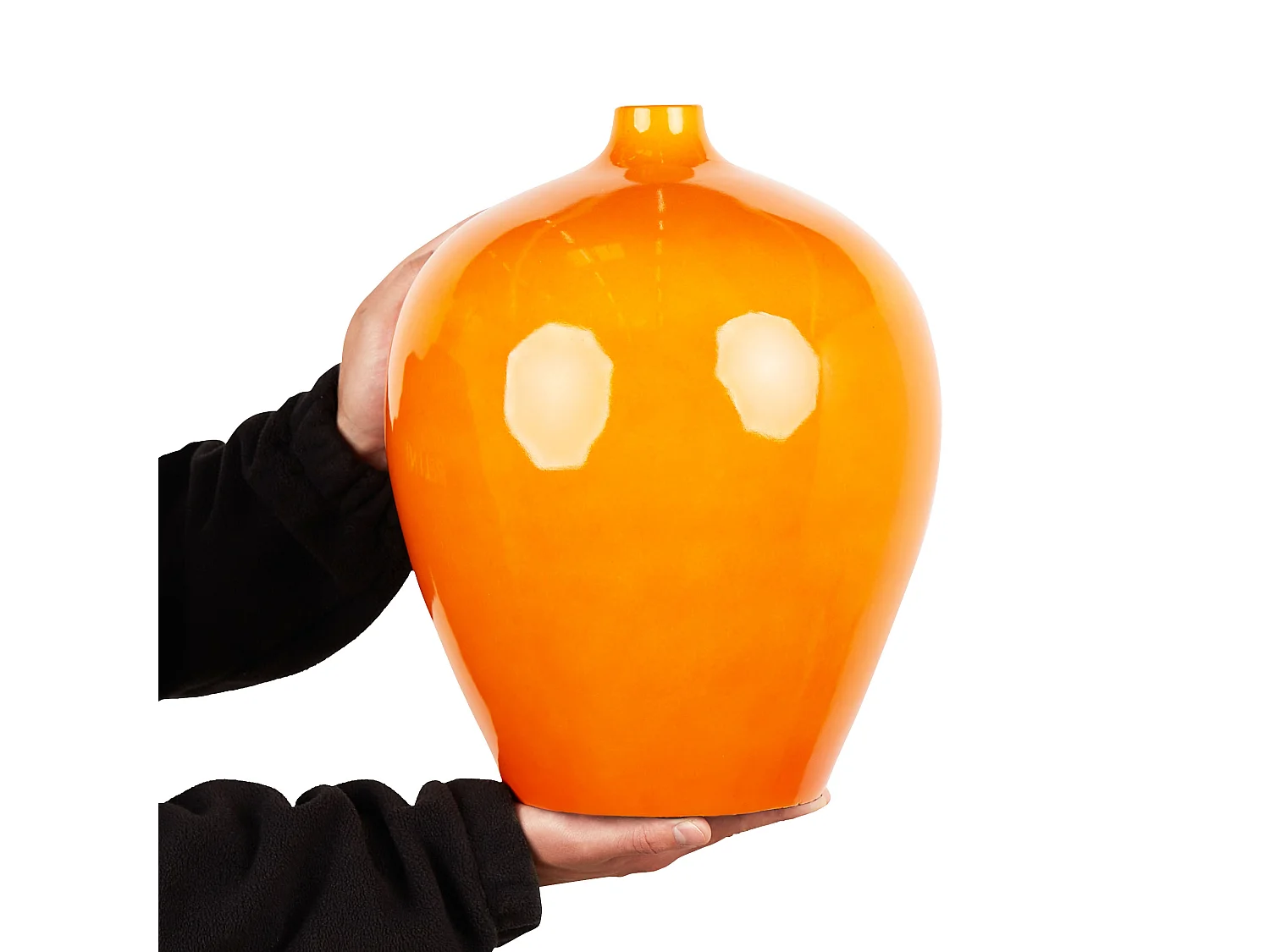 Bloemenvaas TERRASA Keramiek 37 cm Oranje