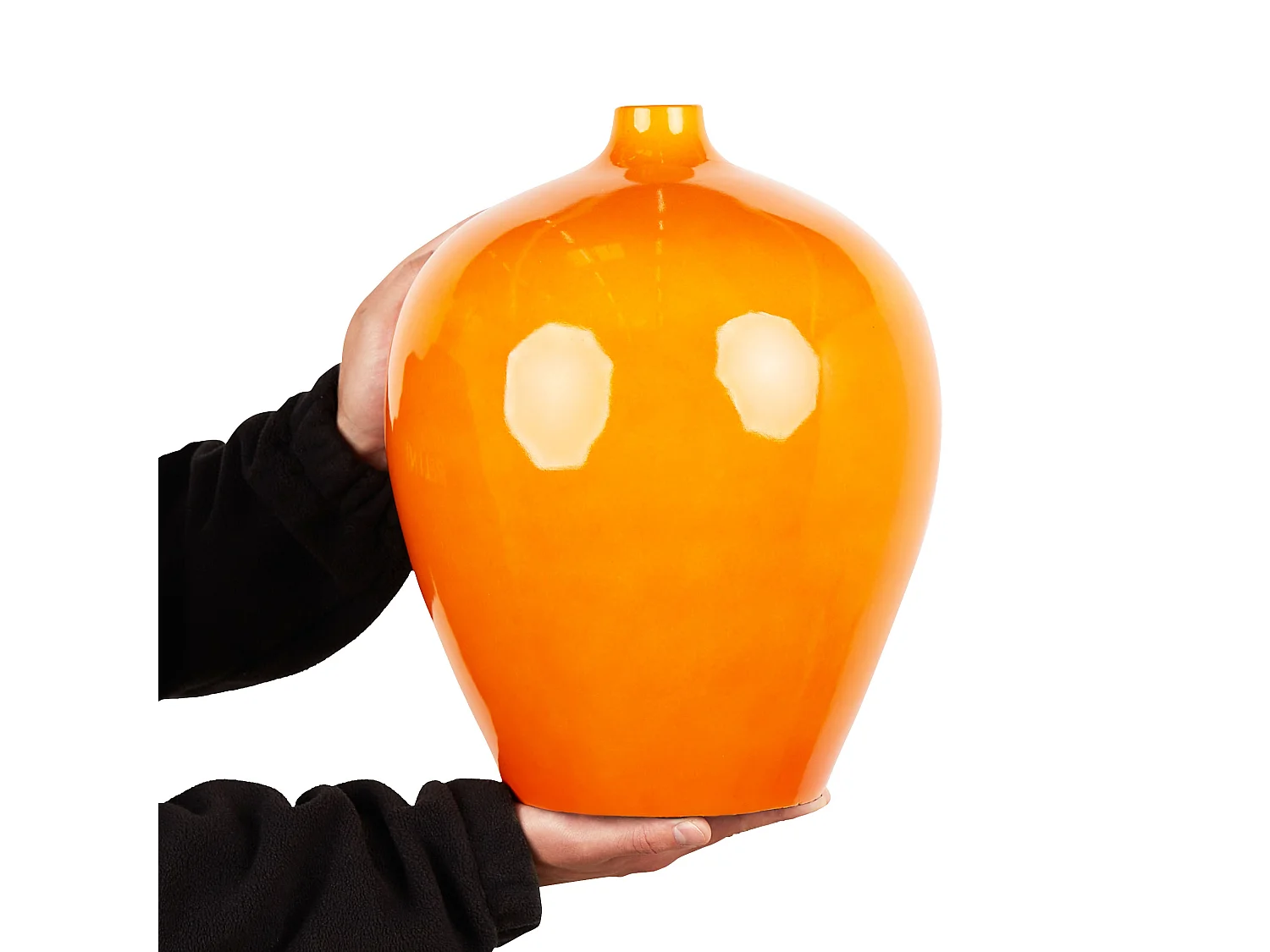 Vaso da fiori TERRASA Ceramica 37 cm Arancione