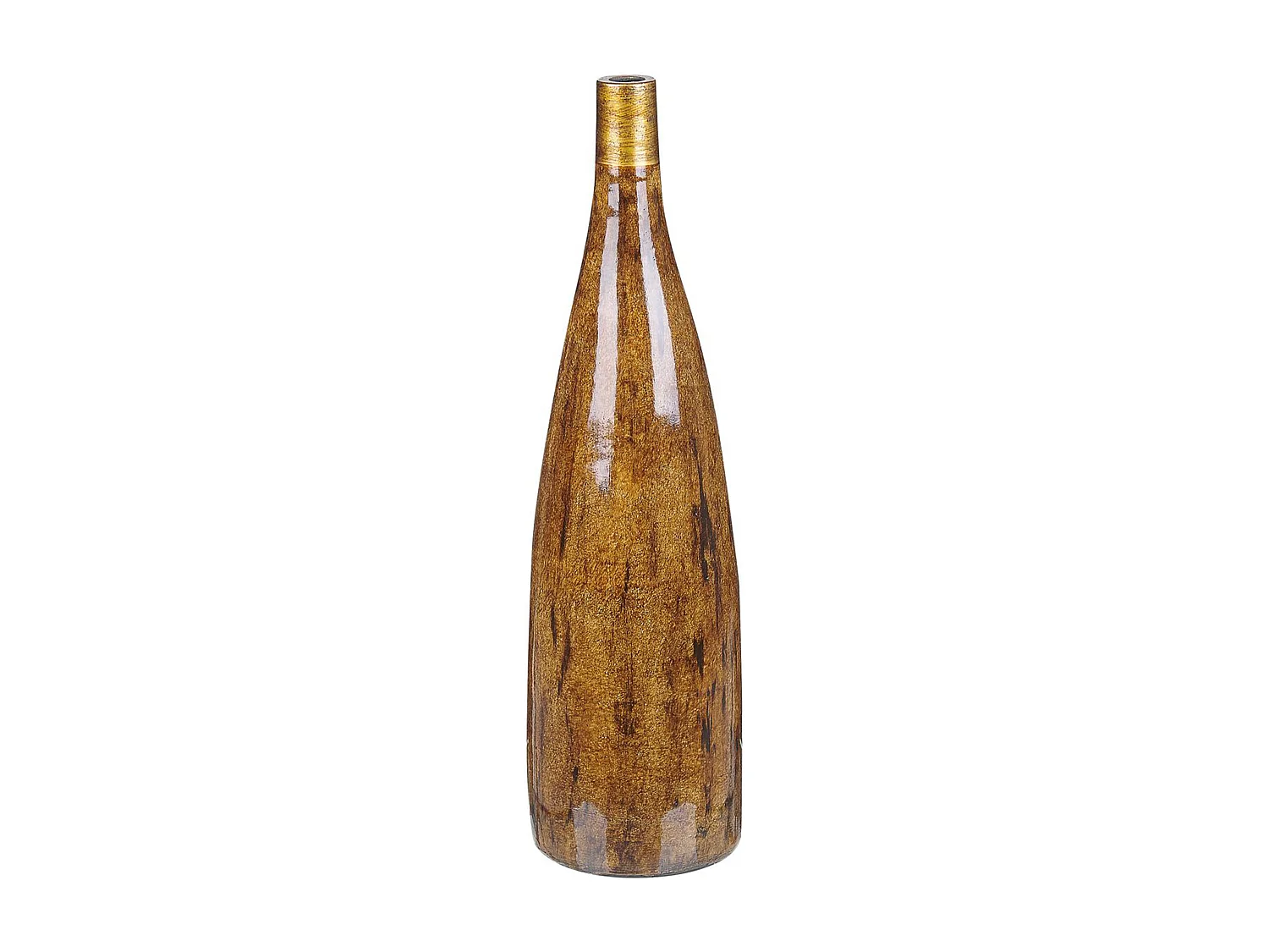Bloemenvaas BURGOS Keramiek 52 cm Bruin