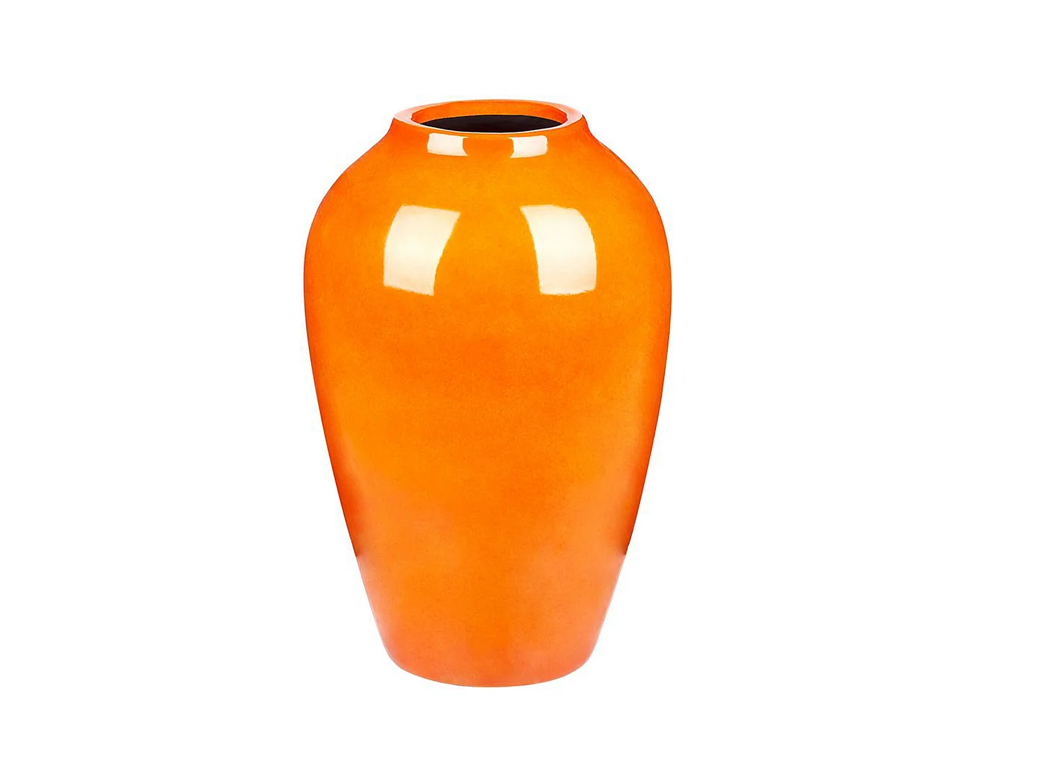Vase à fleurs TERRASA Céramique 39 cm Orange